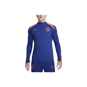 Nike Netherlands Strike Elite Soccer Jerseys Men's Dark Royal Blue/Safety Orange/Safety Orange