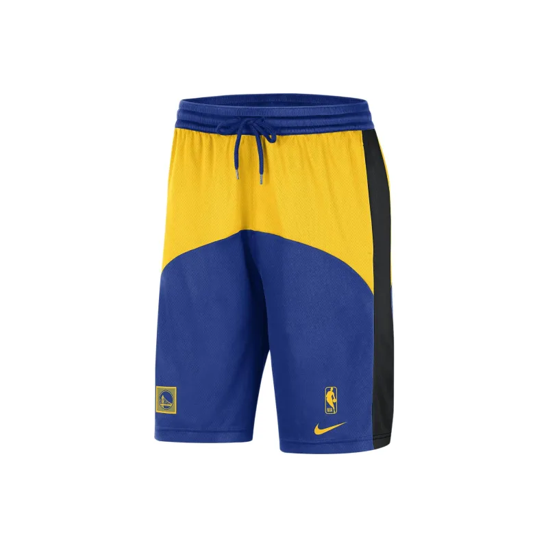 Nike x NBA Dri-FIT Sports Shorts Men's Blue Yellow-0