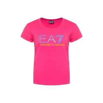 EMPORIO ARMANI T-Shirts Women's Rose Red