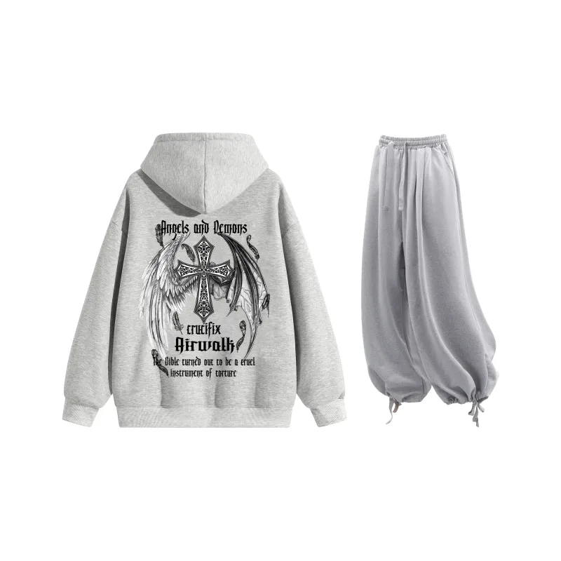 Airwalk Sweatshirt Sets Unisex-20