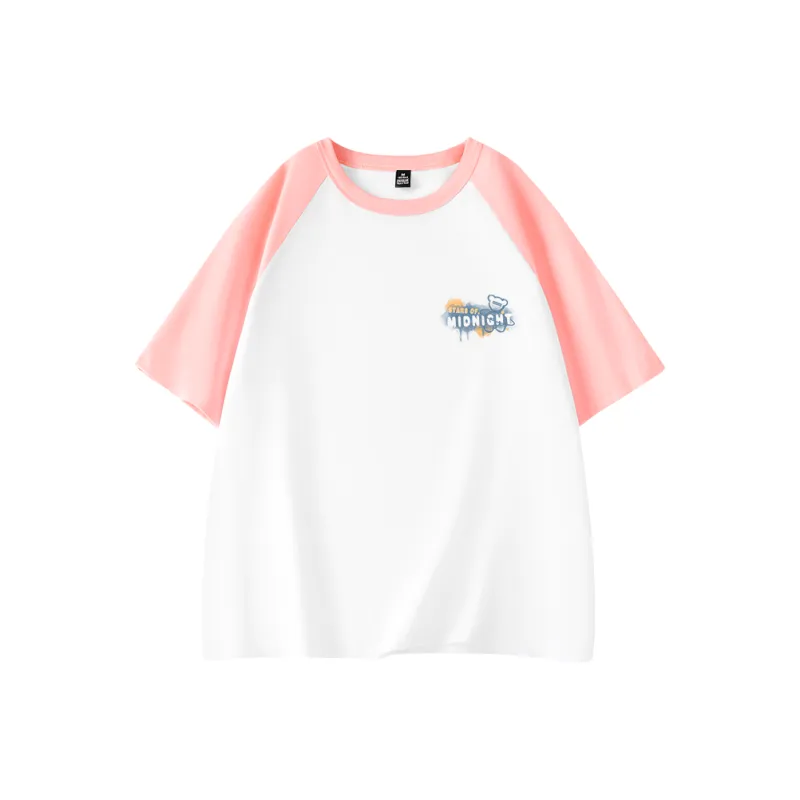 Cotton Raglan Sleeve T Shirt Women's-6