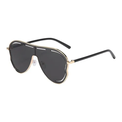 JEANSWEST Metal Irregular Shape Sunglasses Unisex