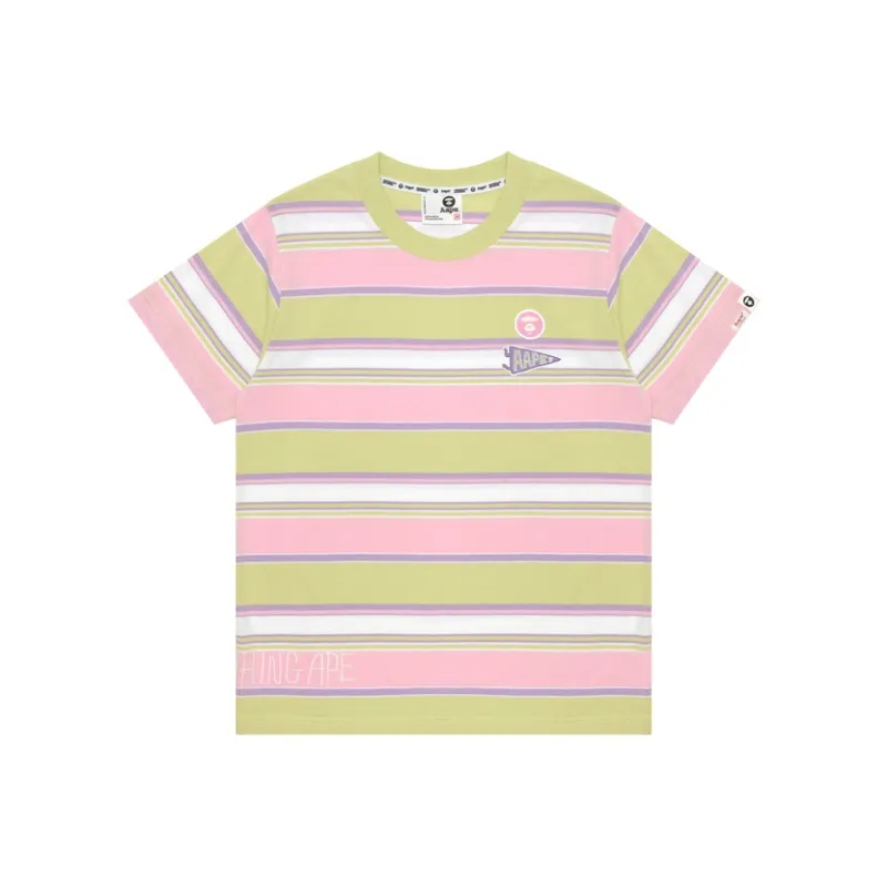 Aape Striped T shirt-2