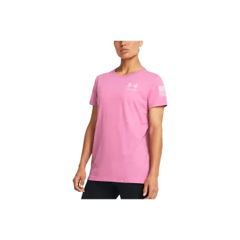 Under Armour UA Freedom T-Shirt Women's Light Pink