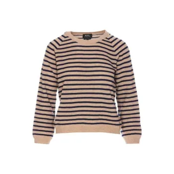 A.P.C Striped Crewneck Sweater