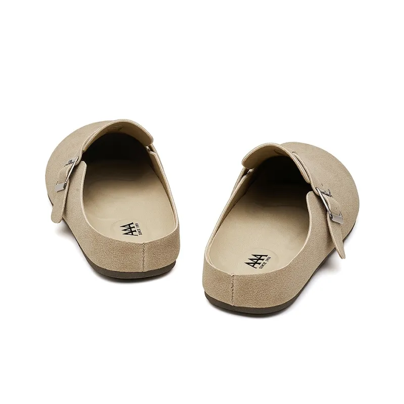 AAA SINCE 1955 Rubber Sole Abrasion Resistant Slip Resistant Closed Toe Slippers Women's-5