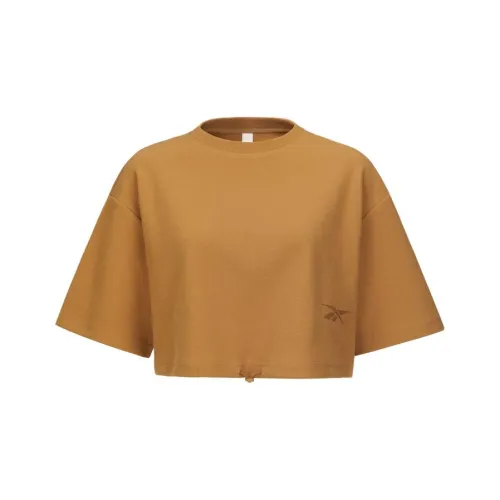 Reebok T-Shirts Women's Brown