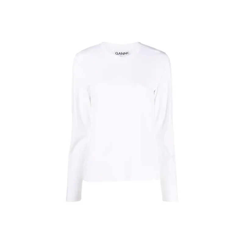 GANNI T Shirts Women's White-0