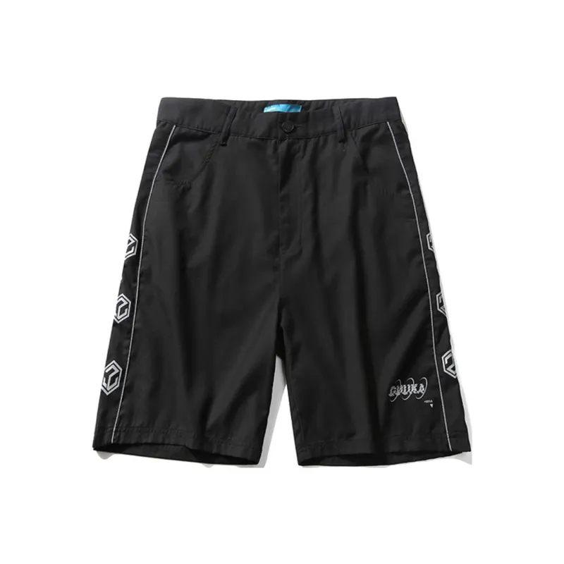 GUUKA TECH Casual Shorts Men's Black-0