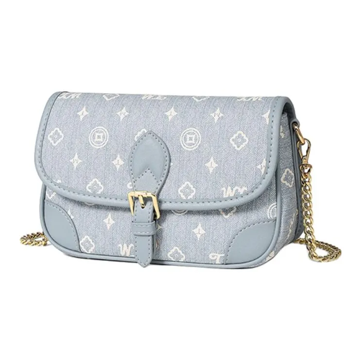 Teenmix PVC Crossbody Bag Shoulder Bag Mom Bag Regular Women's Coffee/Ecru/Sky Blue-15