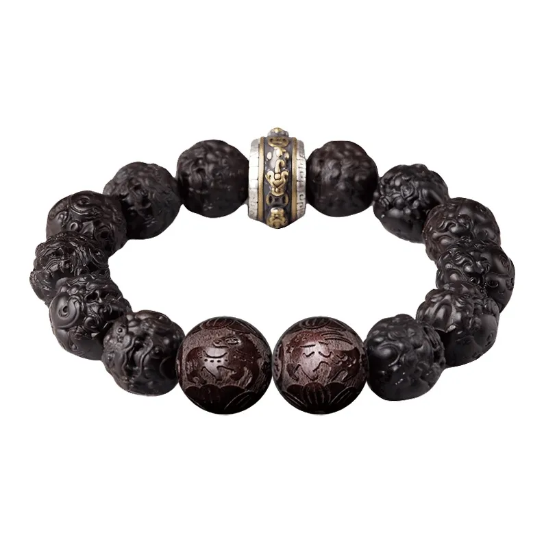Yi Mingju Rosewood Bracelets Unisex-9