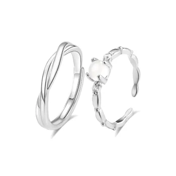 Crafts Women's Colored Glaze Rings Unisex