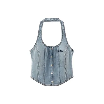 CHUU Tank Top Women's Medium Denim Blue