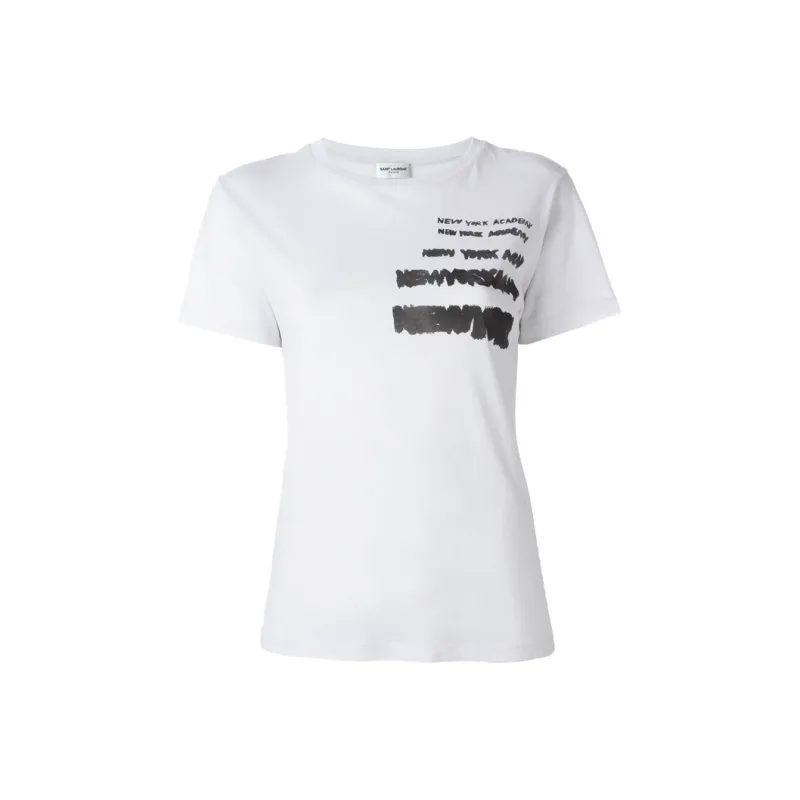 SAINT LAURENT SS22 T Shirt Women's White-0