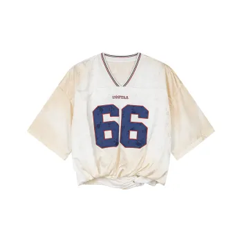 UOOYAA T Shirts Women's Ecru