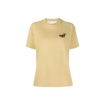 OFF-WHITE T-Shirts Women's Yellow