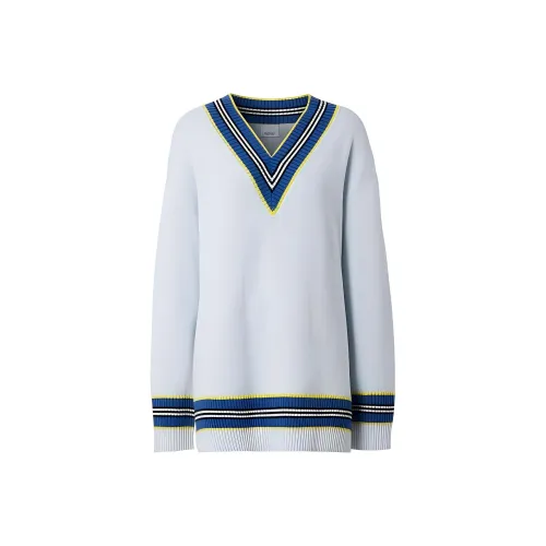 Burberry Sweaters Women's Blue