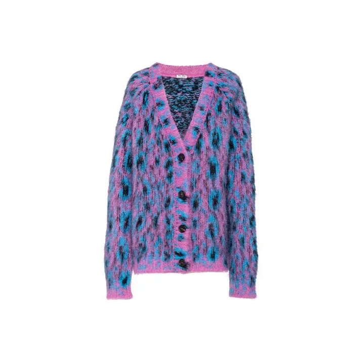 MIU MIU SS22 Sweater Women's Purple-0