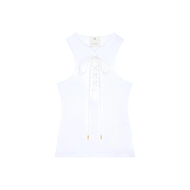 Givenchy Slim Fit Tank Top 'White'-0
