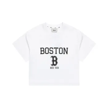 MLB College Style Series Crop Tops Women's White