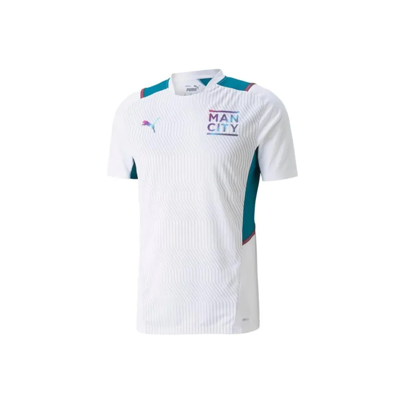 PUMA Manchester City Training Soccer Jerseys Men's White-0