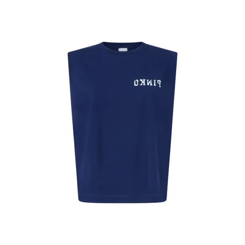 PINKO Logo print T shirt-0
