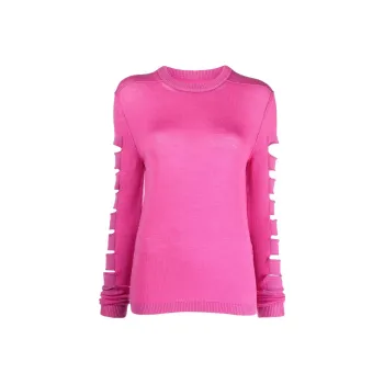 RICK OWENS Spartan Biker Knitted Jumper