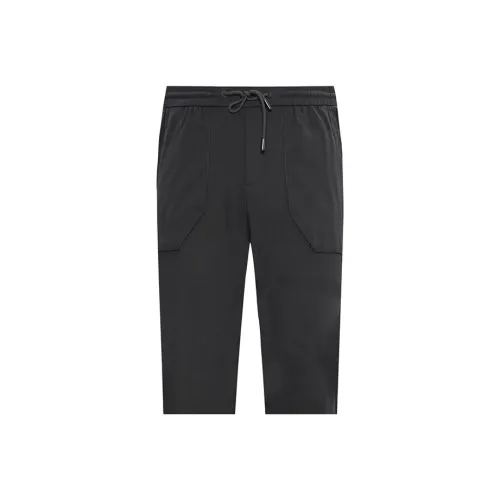 JODOLL Casual Shorts Men's Charcoal Black