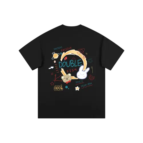 DOUBLE FISH T Shirts Unisex