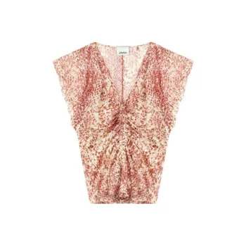 ISABEL MARANT ETOILE Lonea Abstract Printed Top