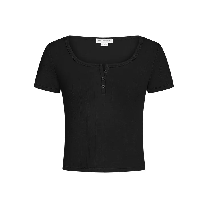 URBAN REVIVO T Shirts Women's-6