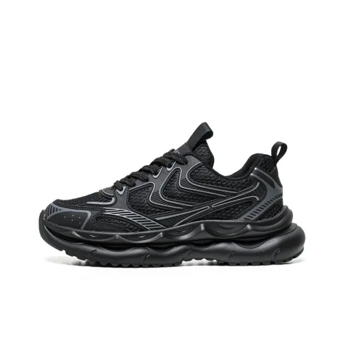OFFER AITR Cushioning Slip Resistant Coverage Low Top Chunky Sneakers Men's