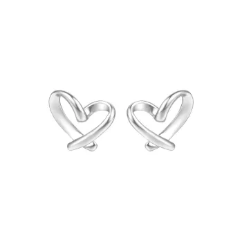 CENTURY&KINDLE S925 Silver Stud Earrings Women's