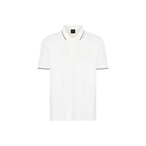 ARMANI EXCHANGEAE SS25 Polo Shirt Men's White