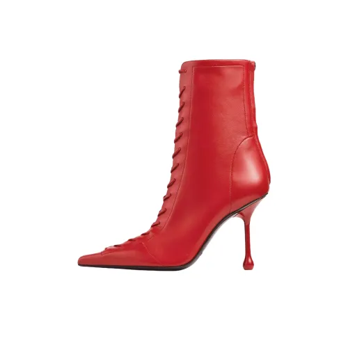 Jimmy Choo Scarlett Ankle boots adidas 9.5cm Women's Red