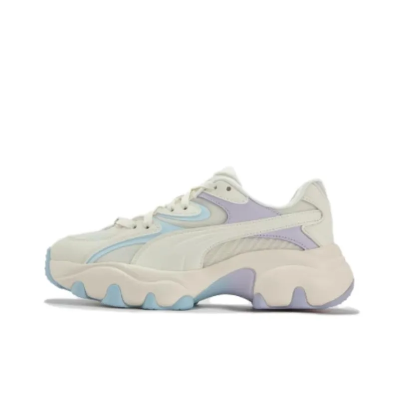 PUMA Pulsar Anti Slip Wear Resistant Low Top Chunky Sneakers Women's Beige-0