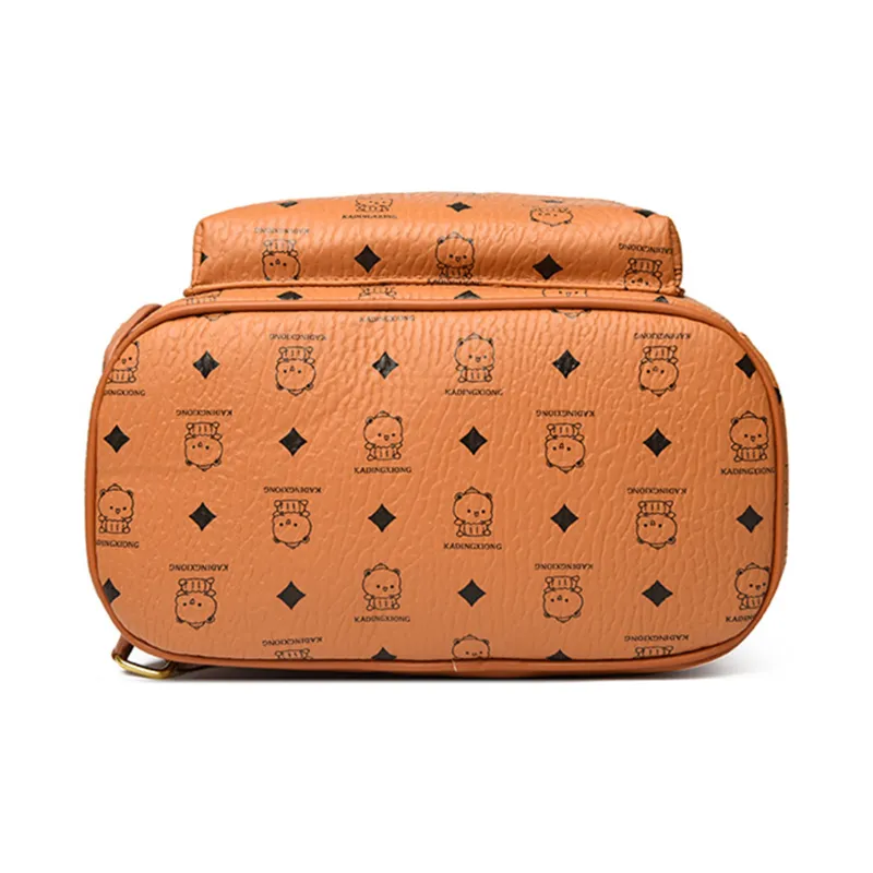 ROSEDAWN PU Backpack Women's Cognac-4