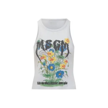 MSGM Graphic print Top