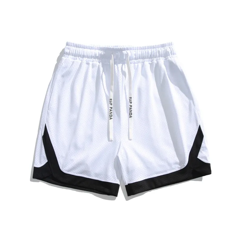 RAP PANDA Basketball Shorts Unisex-15