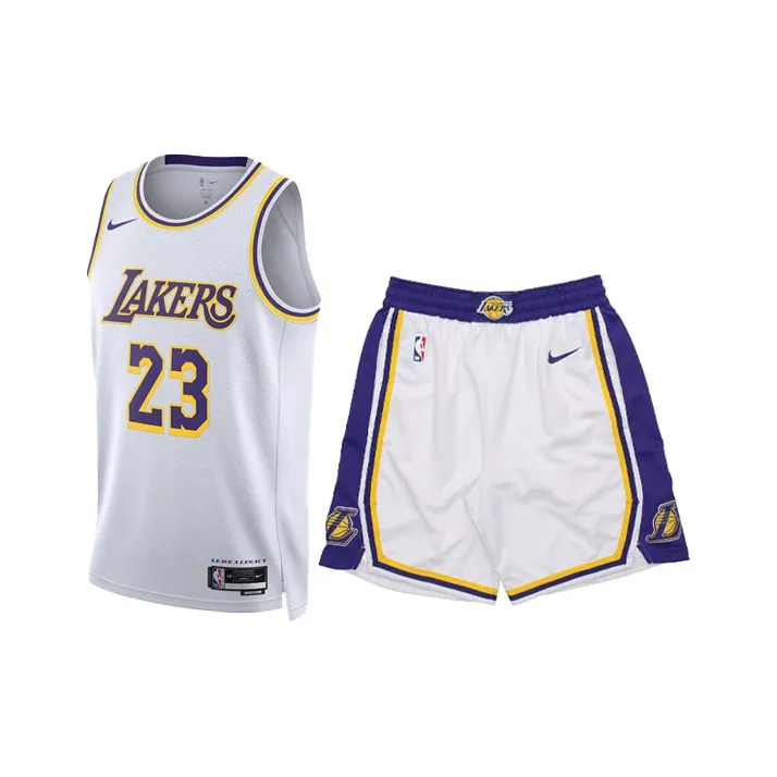 Nike Nike X NBA Basketball Suit Men's White-0