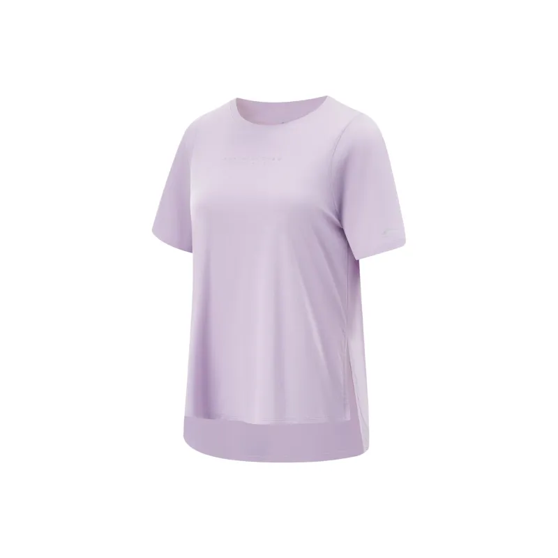 LiNing Fitness Series T Shirt Women's Dusk Purple-0