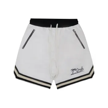 JUNGLE GURL Casual Shorts Unisex White
