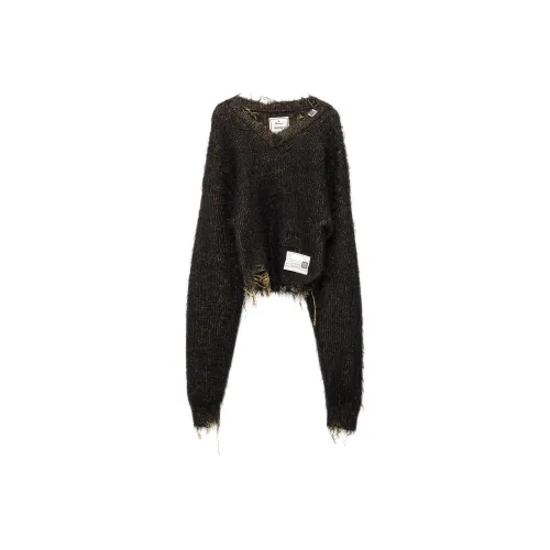 Maison Mihara Yasuhiro FW24 Sweater Women's Black