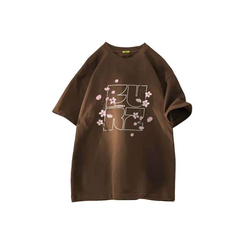FUERZA Drop Shoulder Sleeve T Shirt Unisex-48