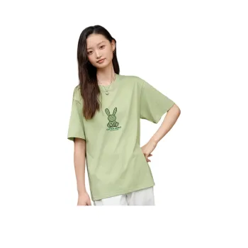 Weixi T-Shirt Women's Light Pea Green