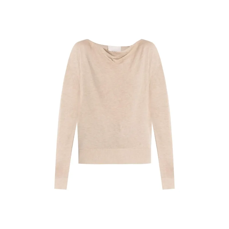 ISABEL MARANT Kristen Draped Knitted Jumper-0