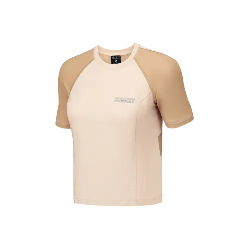Skechers T Shirt Women's Milk Brown 05KE