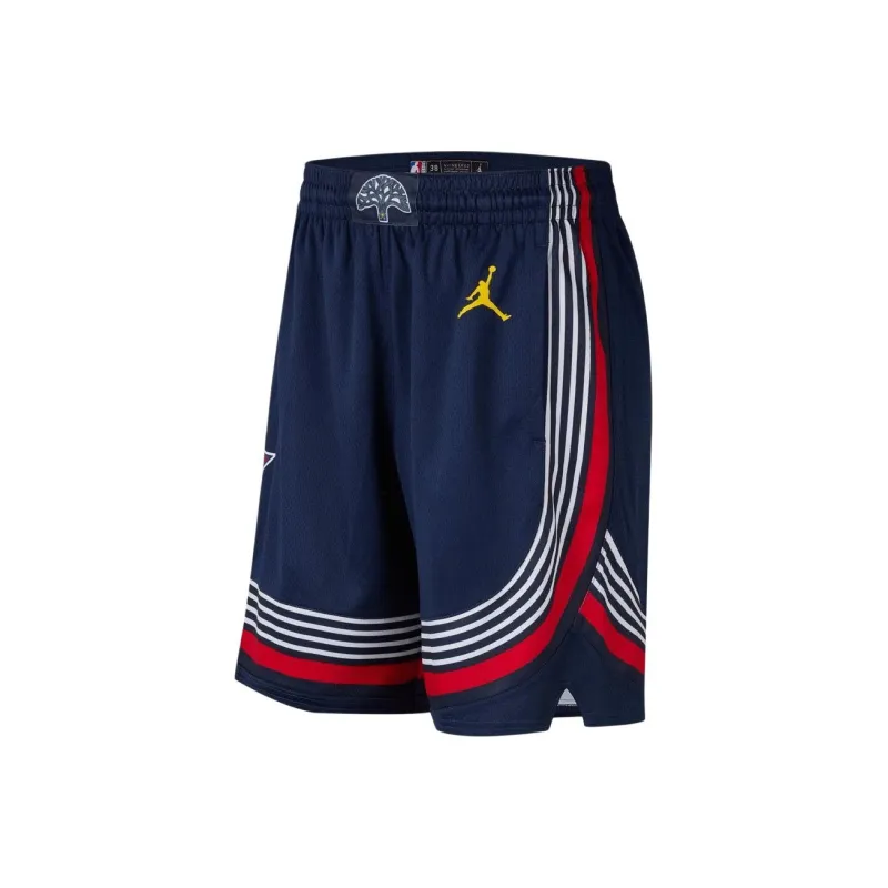 Jordan x NBA SS25 Sports Shorts Men's Midnight Blue-0