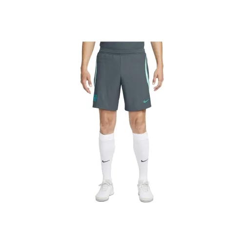 Nike F.C. Barcelona Strike Elite Soccer Shorts Men's Light Aqua Green