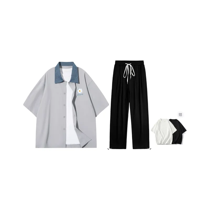 BOBBY ABLEY Shirt Matching Set Unisex-34